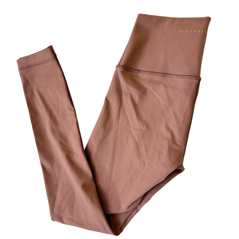 Victorias Secret High Rise Leggings Mauve Pink Yoga Pants‎ Size 4